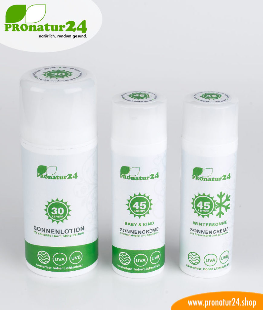 Sonnencreme von PROnatur24