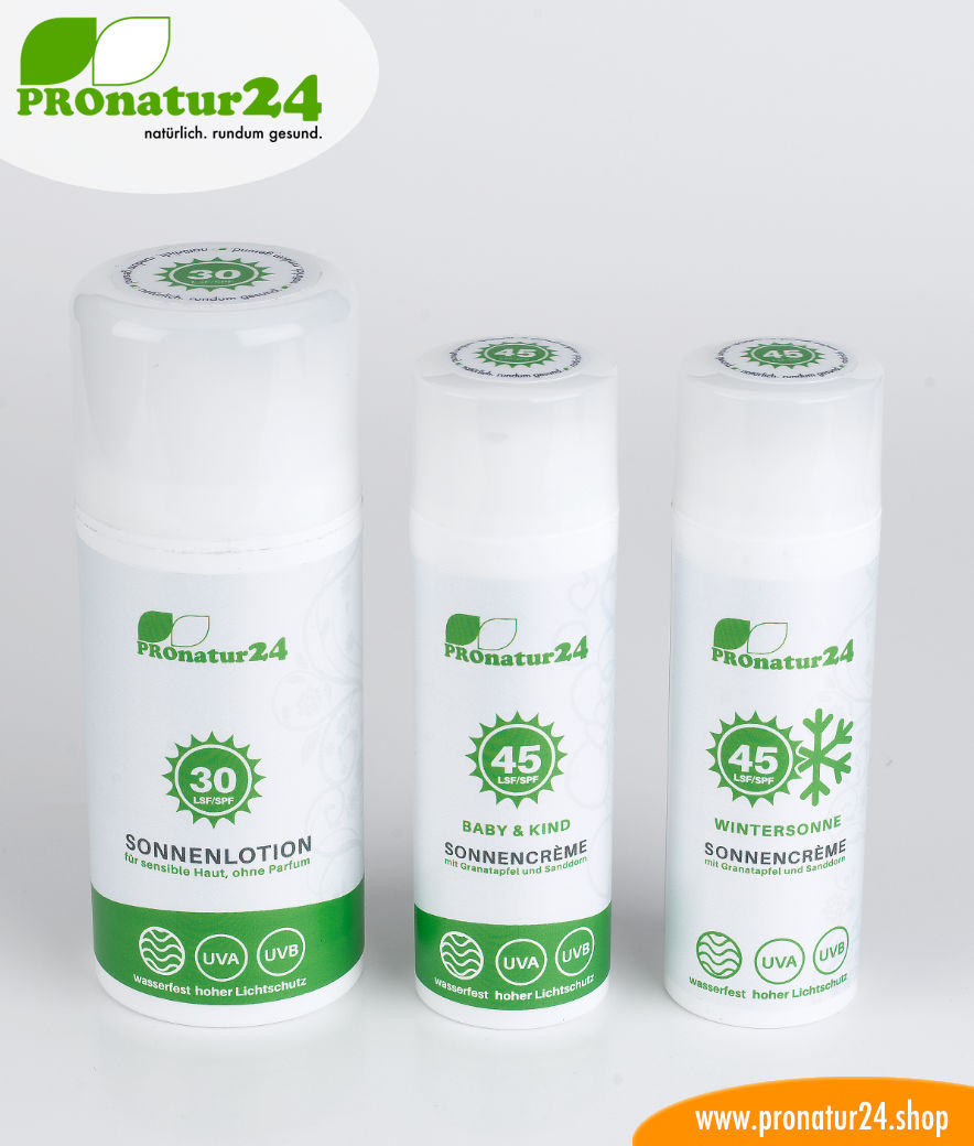 Sonnencreme von PROnatur24